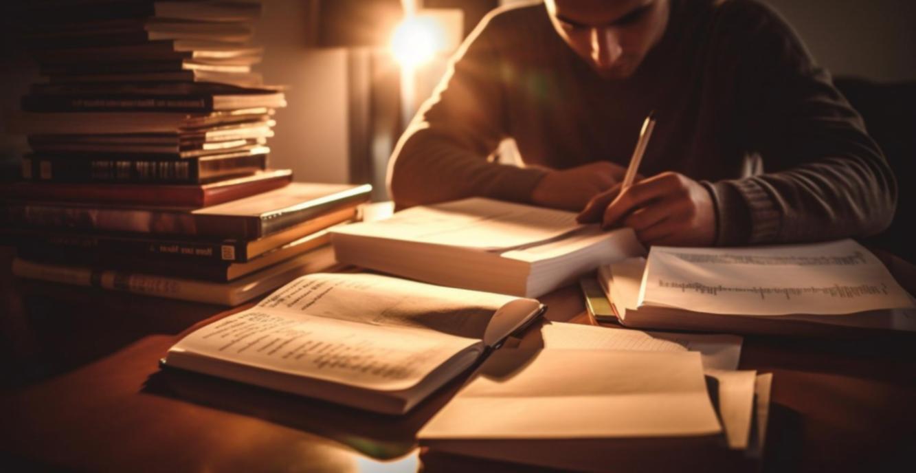 Persoană studiind rezultate de audit SEO